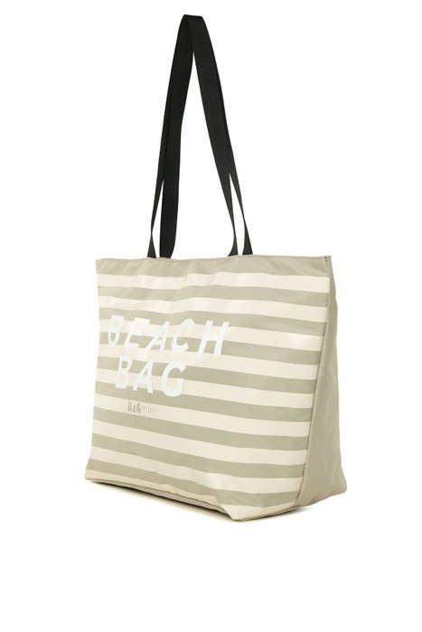 Zoozie Bags M000008442 Bolso bandolera maxi tejido de paracaídas color visón dimensiones 53x34x18 cm